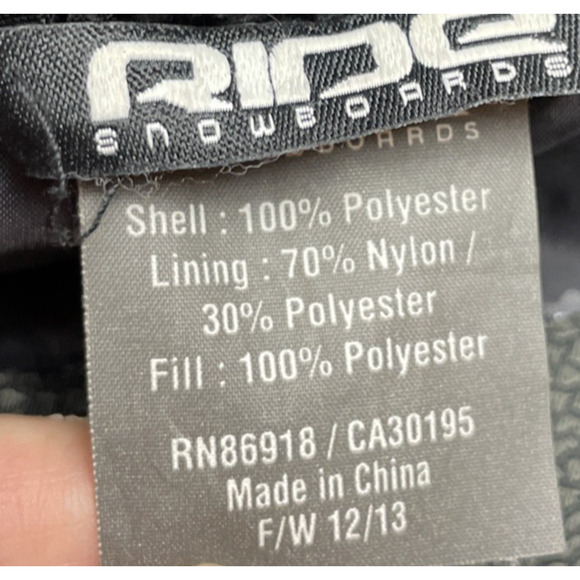 Ride Snowboards Cappel Ski Snowboard Jacket Womens M Purple Hooded Winter Parka - Picture 4 of 13